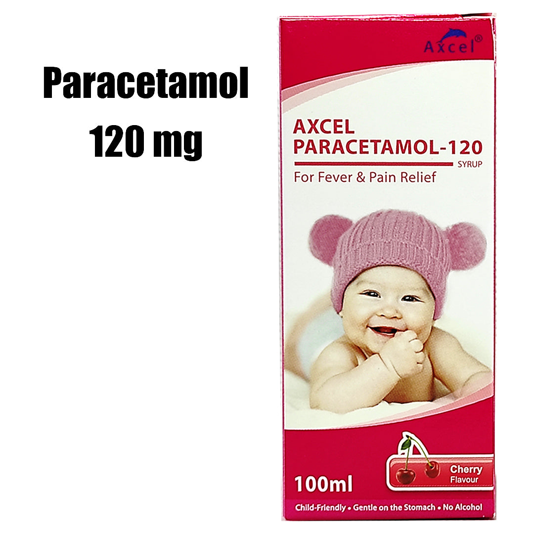 PARACETAMOL (AXCEL) PER 5ML SUSPENSION 100ML