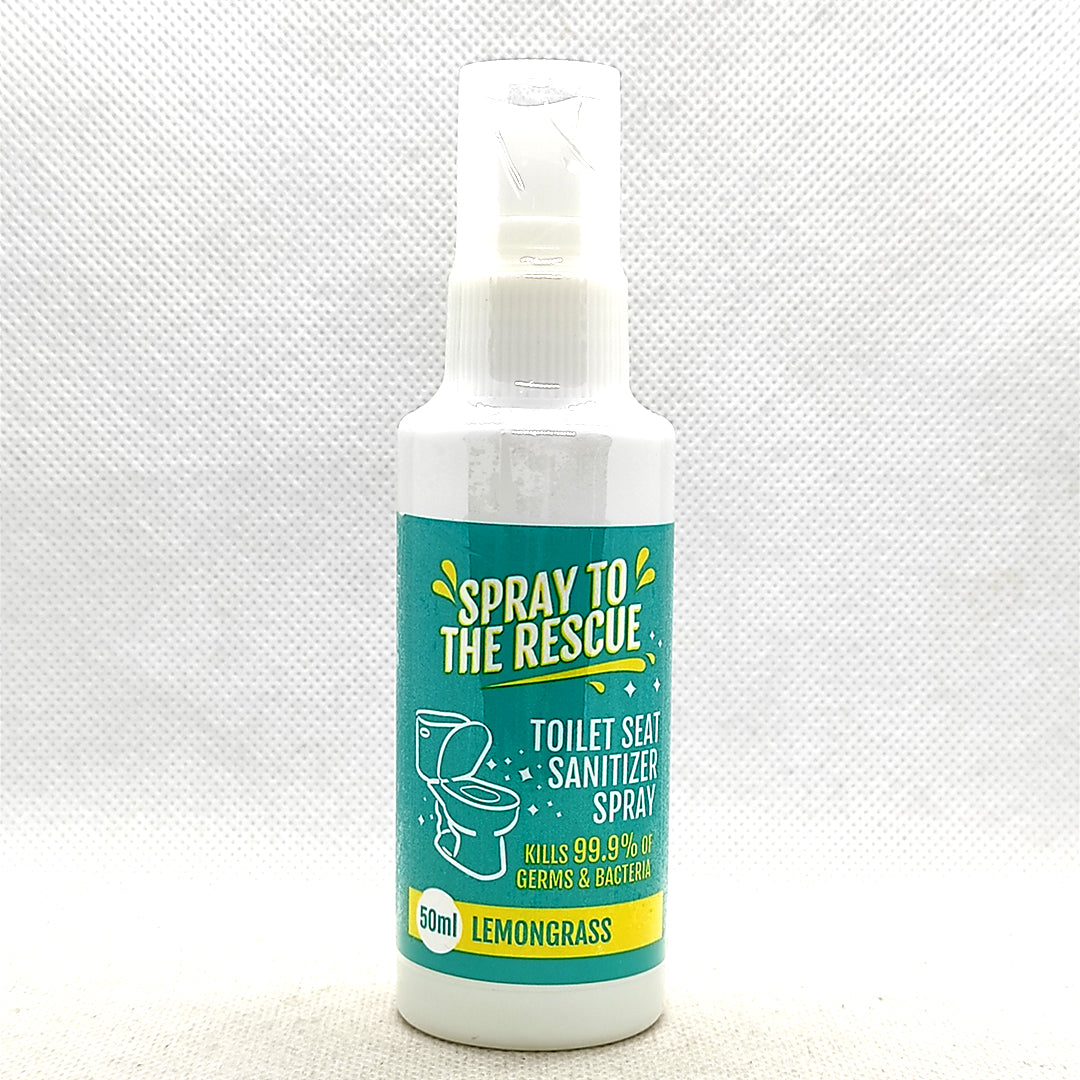 Spray to the Rescue Toilet seat disinfectant | Toilet seat sanitizer 1x50ml Lavender | Lemongrass |