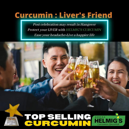 Helmig's Curcumin Concentrate Tablet 60+60 Tablets Exp 2028