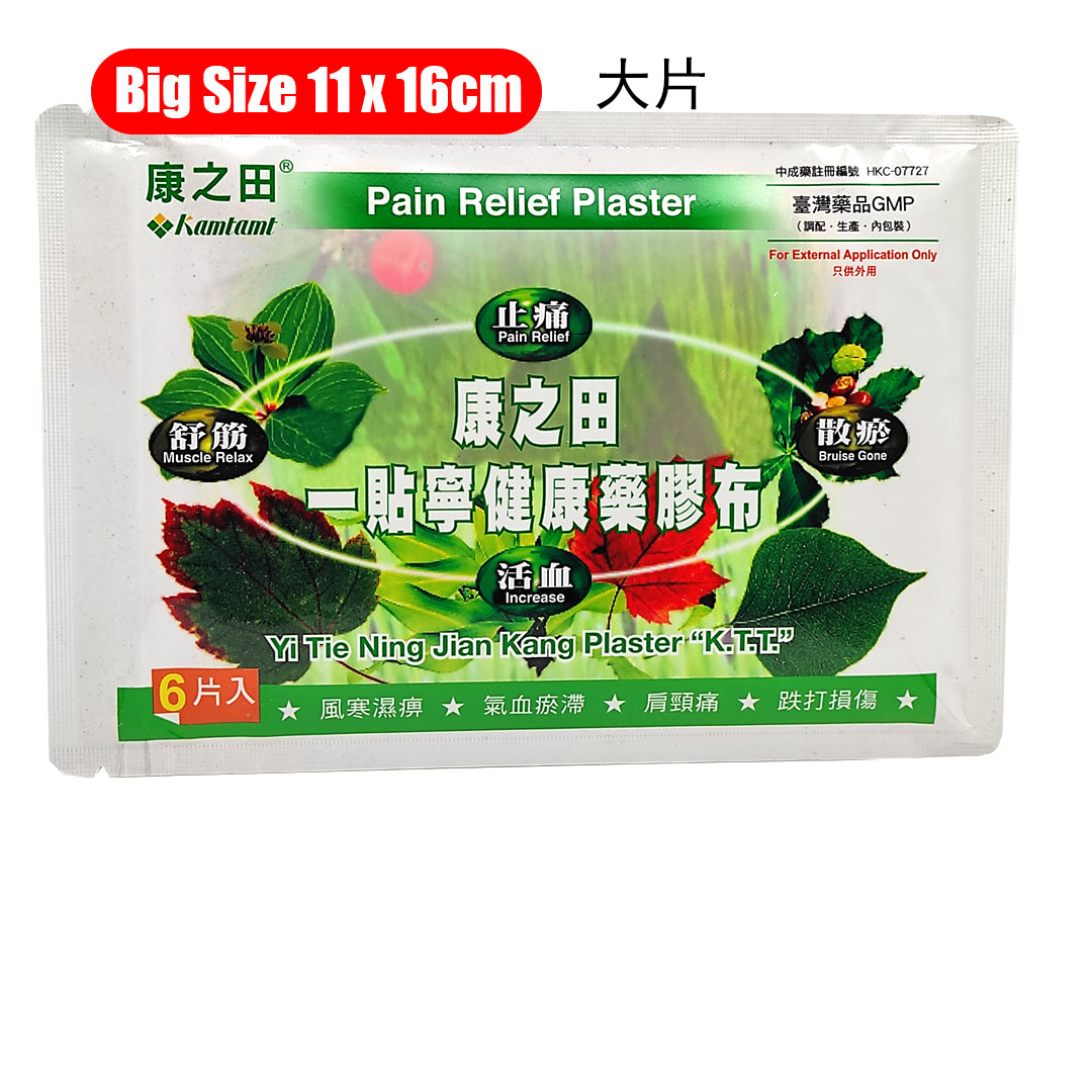 康之田一贴宁 KAMTAMT Yi Tie Ning Jian Kang Plaster"K.T.T."