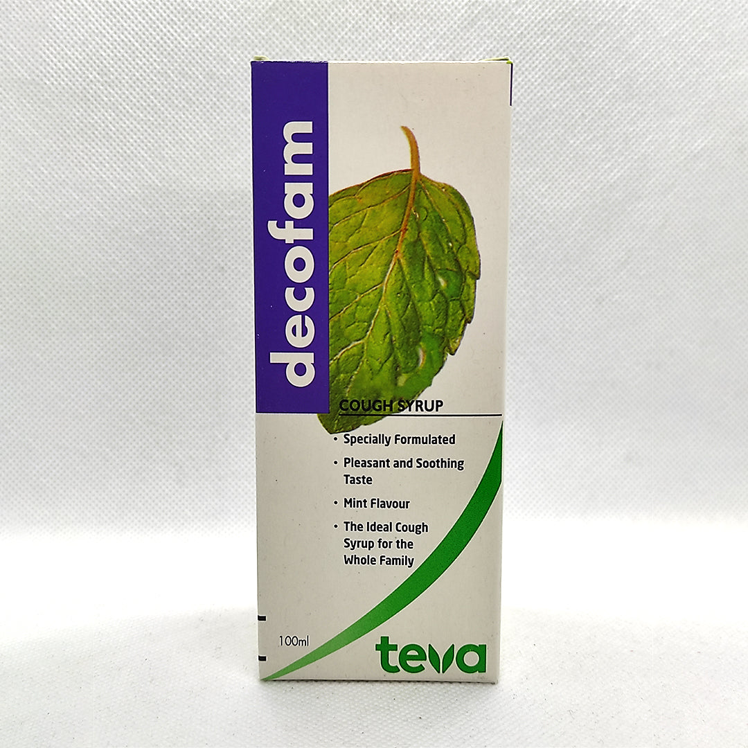 DECOFAM COUGH SYRUP 定咳方咳药水 100ML