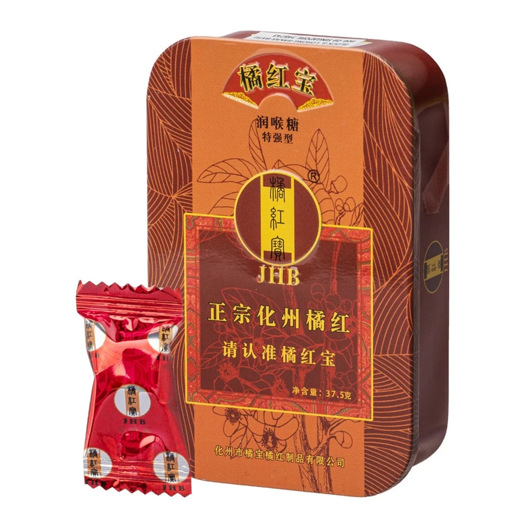 JHB REFRESHING HERBAL CANDY 橘红宝润喉糖 37.5G