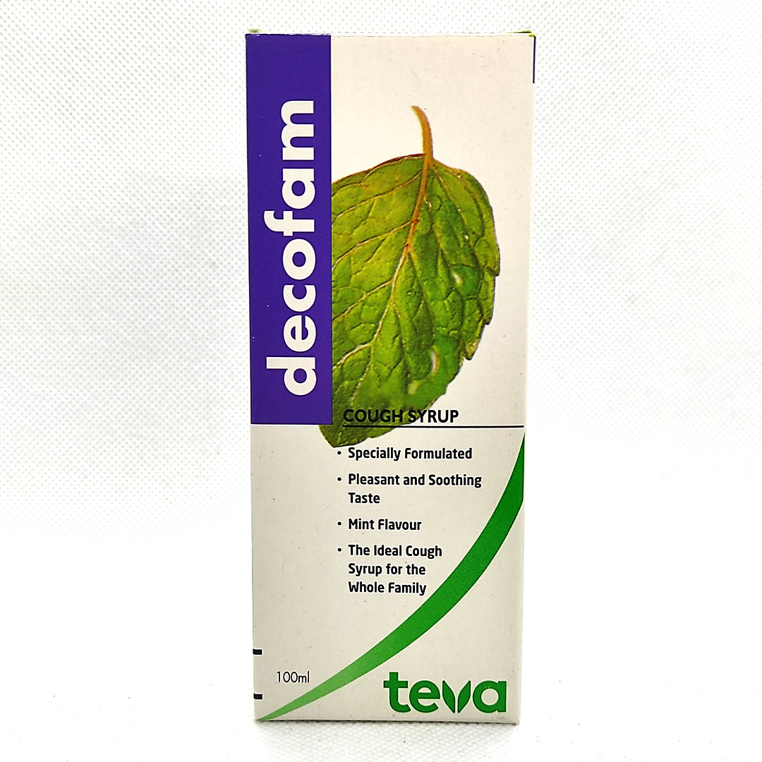 DECOFAM COUGH SYRUP 定咳方咳药水 100ML