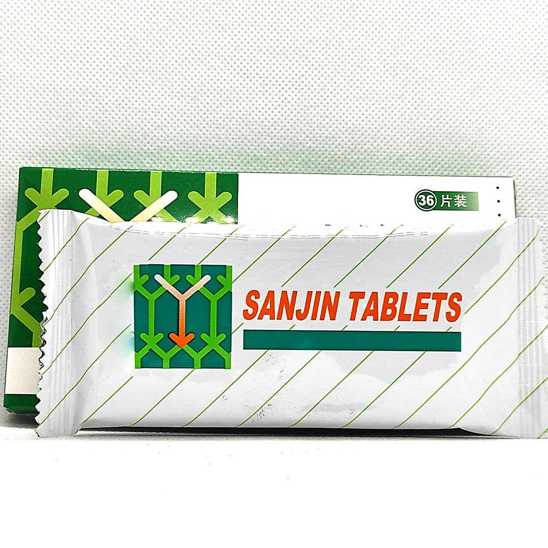 SANJIN TABLETS ANTI-URINARY TRACT INFECTION 36 TABLETS 三金通尿灵 | URINATION