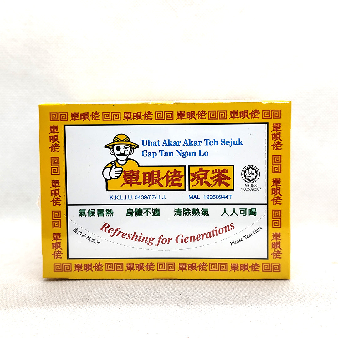 CAP TAN NGAN LO CHINESE HERBAL TEA 单眼佬凉茶 10 PACKS X 6G