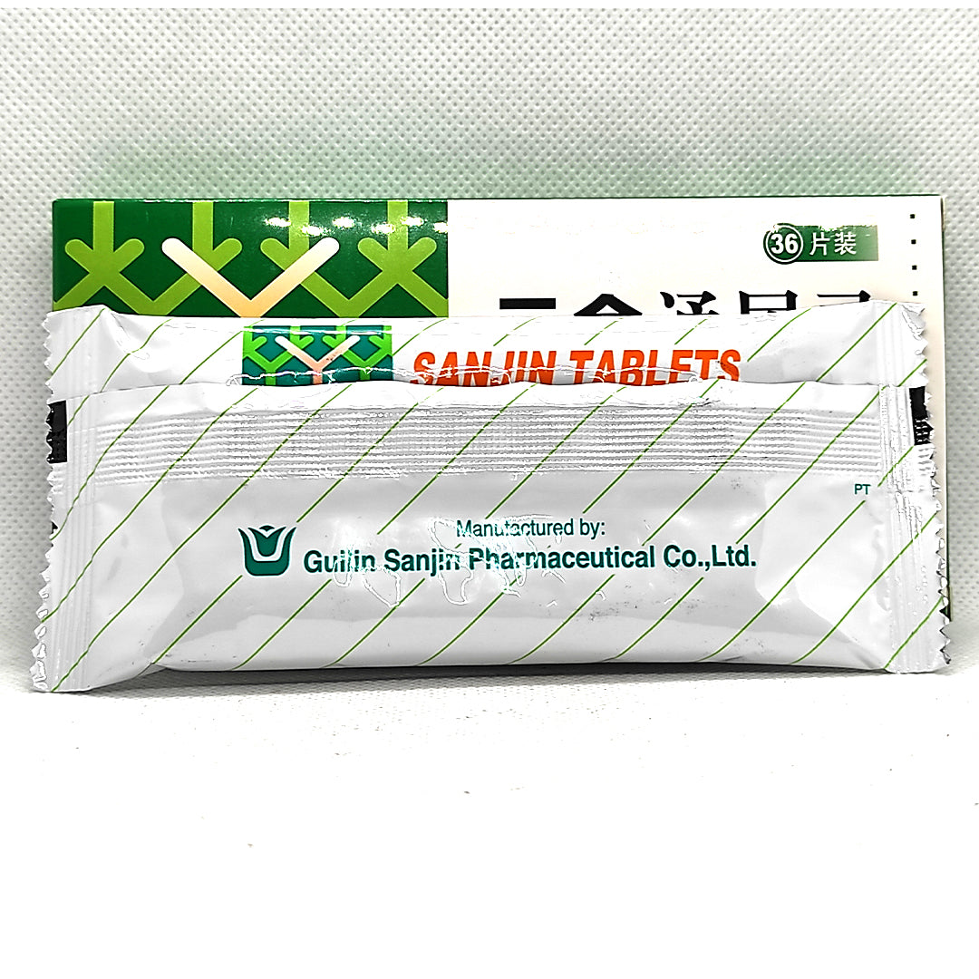 SANJIN TABLETS ANTI-URINARY TRACT INFECTION 36 TABLETS 三金通尿灵 | URINATION